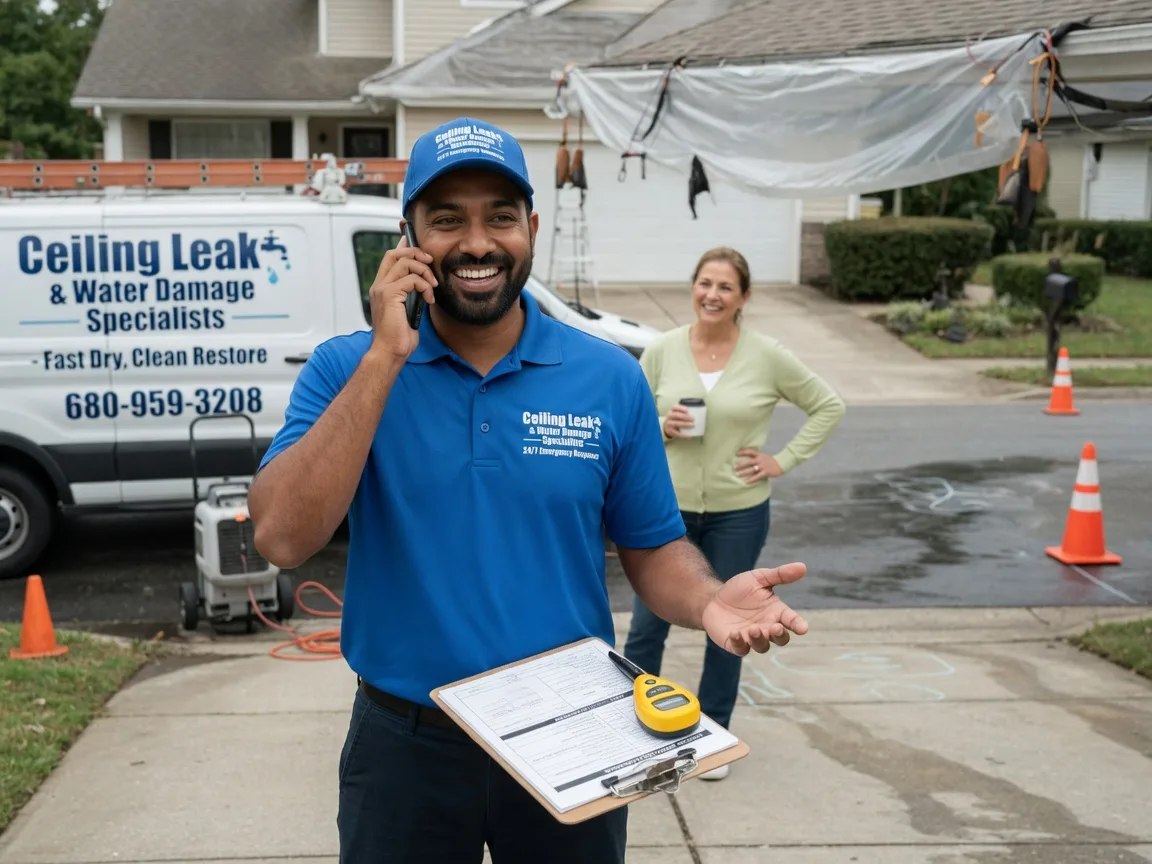 Ceiling Leak Cleanup Brentwood, MD FAQs